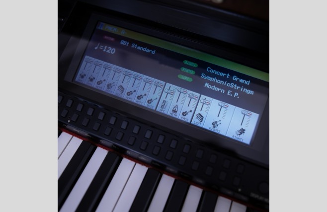 Used Technics SX-PR804 Satin Mahogany Digital Piano Complete Package (SN:KNLGA0010) - Image 6